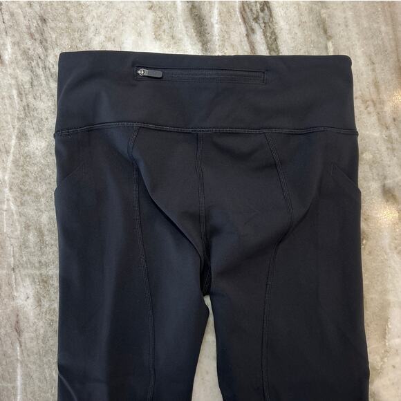 Lululemon Pace Rival Crop 22” Black Leggings, Size 4 - Picture 5 of 7